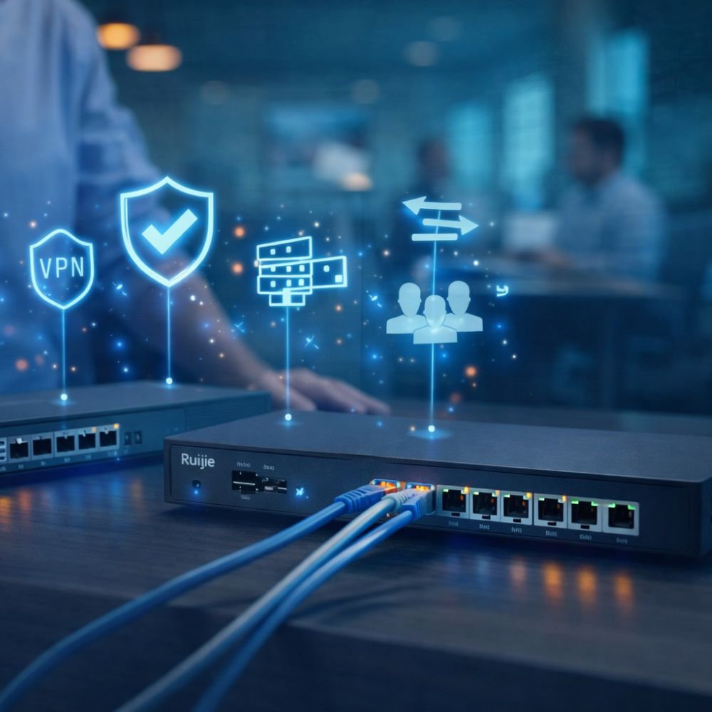 Conectividad segura y gestión de tráfico de red