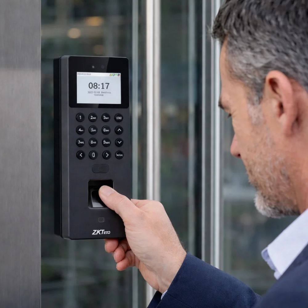 Control de Acceso Empresarial Inteligente ZKTeco