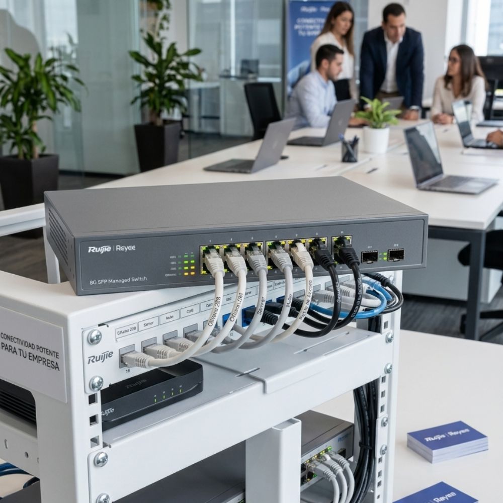 Switches empresariales para redes escalables