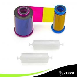 Cinta Ribbon Zebra Color Imp Carnet Serie 7 YMCKO 750 Img | IZC