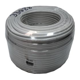 Cable Coaxial SAT CCTV Blanco Lkprg-01-4