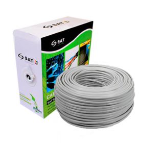 Cable UTP SAT Cat6 Cca 305M 0.57Mm Interior