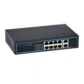 Switch Poe - SAT 8 Puertos Ethernet Poe 10100Mbps 120W-1
