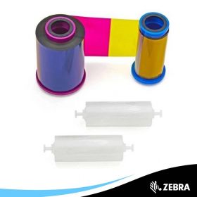 Cinta Ribbon Zebra Color Imp Carnet Serie 7 YMCKOK 250 Img