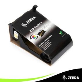 Cinta Ribbon Zebra Negro Imp Carnet Serie 1 YMCKO 1000 Img