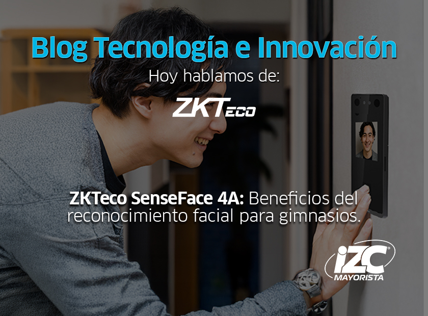 ZKTeco SenseFace 4A: control de acceso inteligente para gimnasios