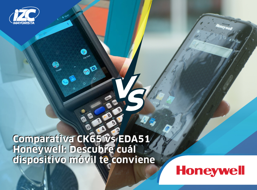 Comparativa CK65 vs EDA51 Honeywell: Descubre cuál dispositivo móvil te conviene