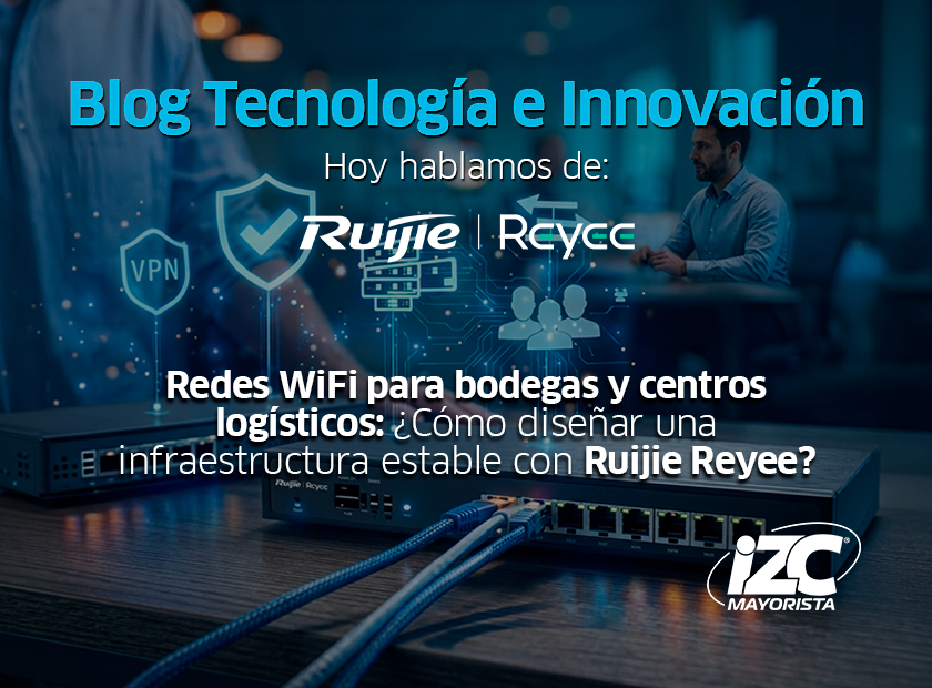 Redes WiFi para bodegas y centros logísticos: cómo diseñar una infraestructura estable con Ruijie Reyee