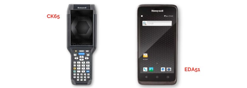 Comparativa CK65 vs EDA51 Honeywell en movilidad empresarial